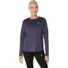 ASICS SILVER LONG SLEEVE TOP