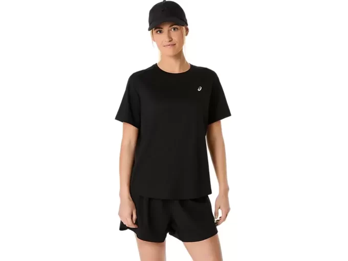 ASICS SILVER SHORT SLEEVE TOP