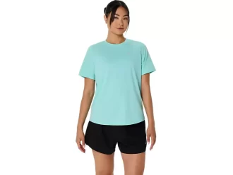 ASICS SILVER SHORT SLEEVE TOP
