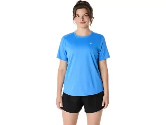 ASICS SILVER SHORT SLEEVE TOP