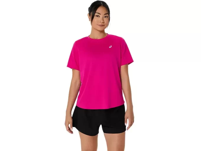 ASICS SILVER SHORT SLEEVE TOP