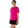 ASICS SILVER SHORT SLEEVE TOP