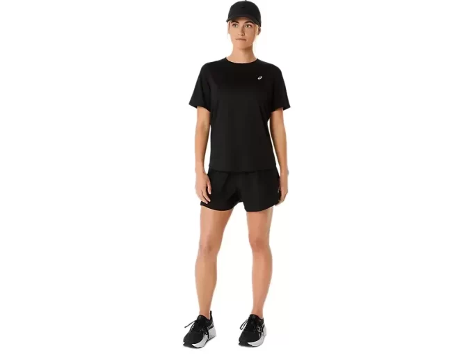 ASICS SILVER SHORT SLEEVE TOP