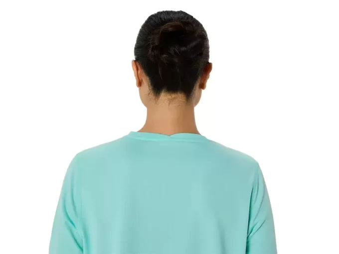 ASICS SILVER SHORT SLEEVE TOP