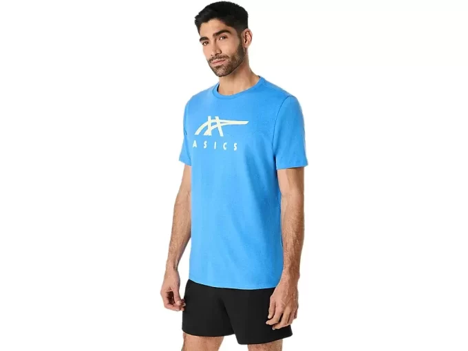 ASICS STRIPE SHORT SLEEVE TEE