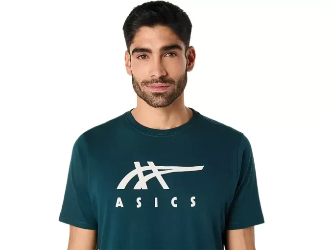 ASICS STRIPE SHORT SLEEVE TEE