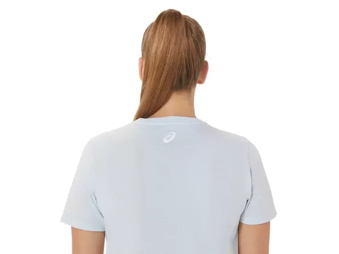 ASICS WOMEN’S HIBISCUS SLOGAN CREW