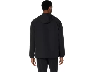 DOUBLE WEAVE RELAXED PULL OVER JACKET