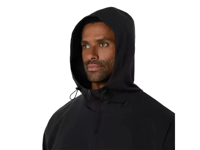 DOUBLE WEAVE RELAXED PULL OVER JACKET