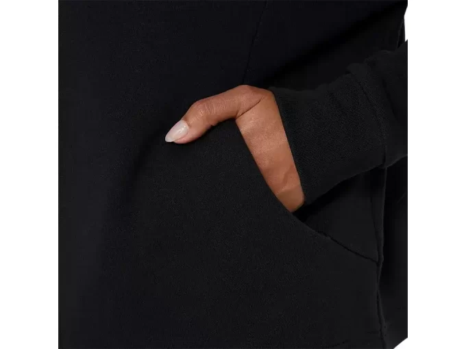 FRENCH TERRY HIGH NECK TOP