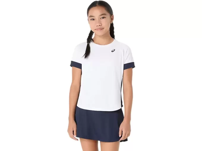 GIRLS TENNIS SHORT SLEEVE TOP