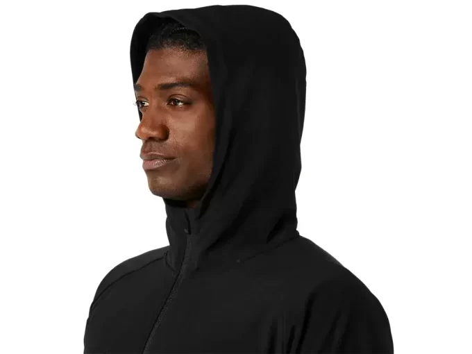 KNIT JERSEY FULL ZIP HOODIE