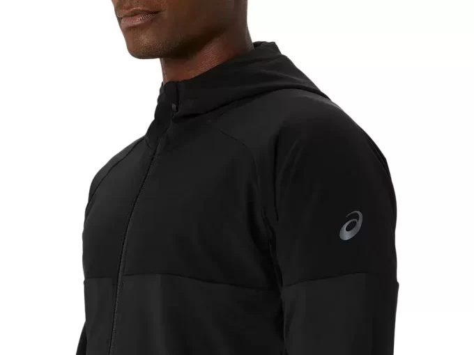 KNIT JERSEY FULL ZIP HOODIE