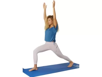 NAGINO FLEX HEATHER SHORT SLEEVE TOP