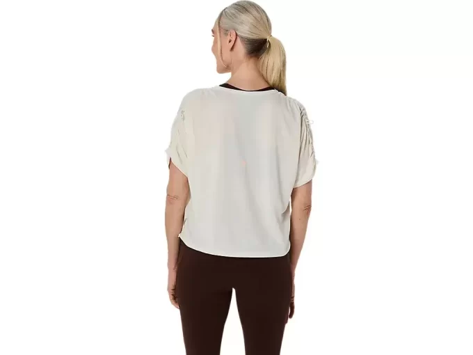 NAGINO RUN ADJUSTABLE SHORT SLEEVE TOP