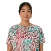ROAD ALL OVER PRINT SHORT SLEEVE TOP