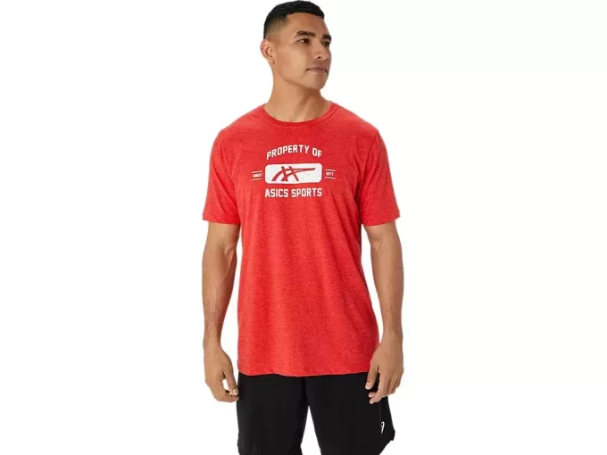 SHORT SLEEVE PROPERTY OF ASICS SPORTS TEE