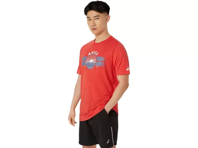 UNISEX ASICS EST 1977 MOUNTAIN TEE UNISEX ASICS EST 1977 MOUNTAIN TEE