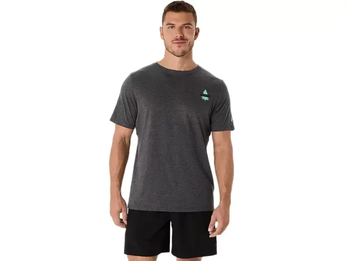 UNISEX ASICS NATURE SHORT SLEEVE TEE UNISEX ASICS NATURE SHORT SLEEVE TEE