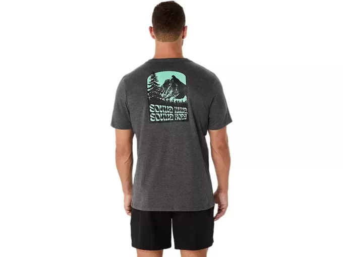 UNISEX ASICS NATURE SHORT SLEEVE TEE UNISEX ASICS NATURE SHORT SLEEVE TEE
