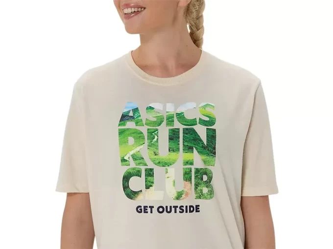 UNISEX ASICS RUN OUTSIDE CLUB SHORT SLEEVE TEE