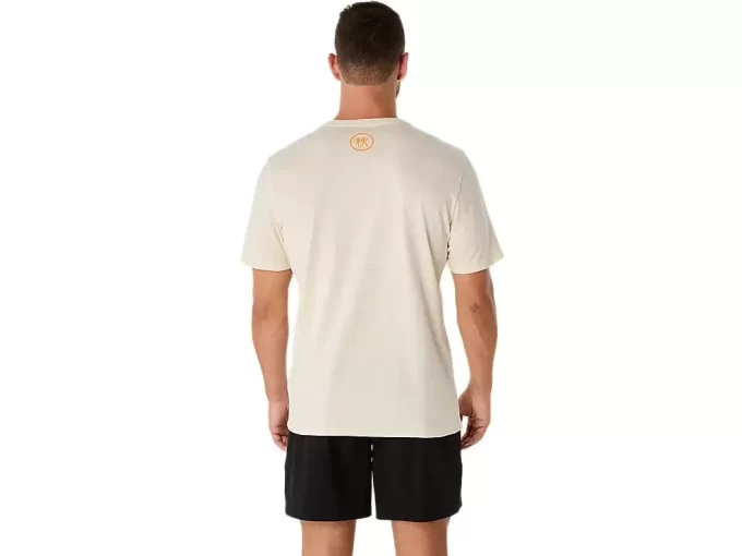 UNISEX SHORT SLEEVE GRADIENT SPIRAL LOGO TEE