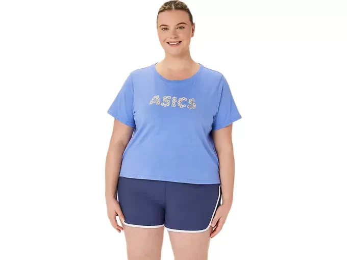 WOMEN’S ASICS DAISY CROP SHORT SLEEVE TOP WOMEN’S ASICS DAISY CROP SHORT SLEEVE TOP