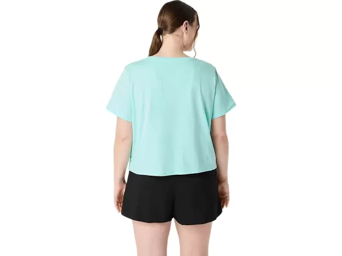 WOMEN’S ASICS DAISY CROP SHORT SLEEVE TOP