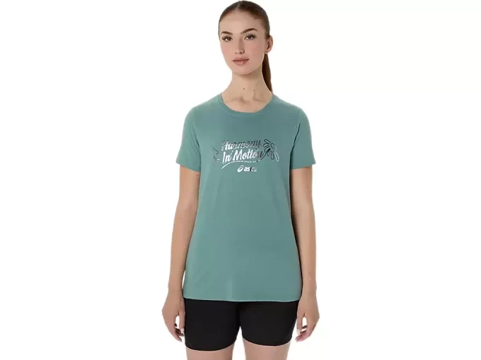 WOMEN’S ASICS FOIL SHORT SLEEVE TEE