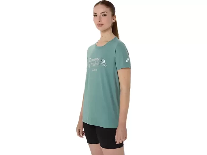 WOMEN’S ASICS FOIL SHORT SLEEVE TEE
