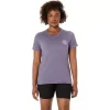 WOMEN’S ASICS NATURE V-NECK SHORT SLEEVE TEE