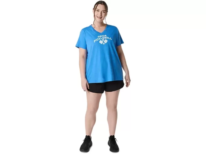 WOMEN’S ASICS PICKLEBALL SHORT SLEEVE TEE WOMEN’S ASICS PICKLEBALL SHORT SLEEVE TEE