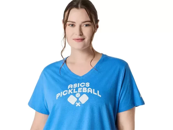 WOMEN’S ASICS PICKLEBALL SHORT SLEEVE TEE WOMEN’S ASICS PICKLEBALL SHORT SLEEVE TEE