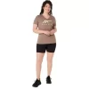 WOMEN’S ASICS STRIPES V-NECK