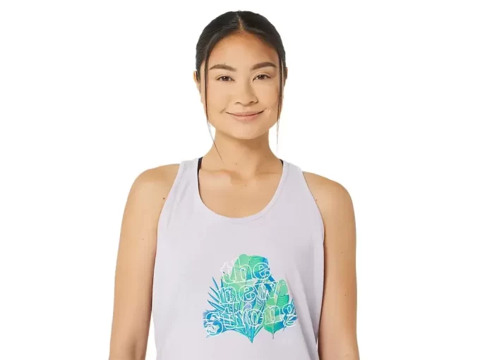 WOMEN’S ASICS THE NEW STRONG PALMS RACERBACK