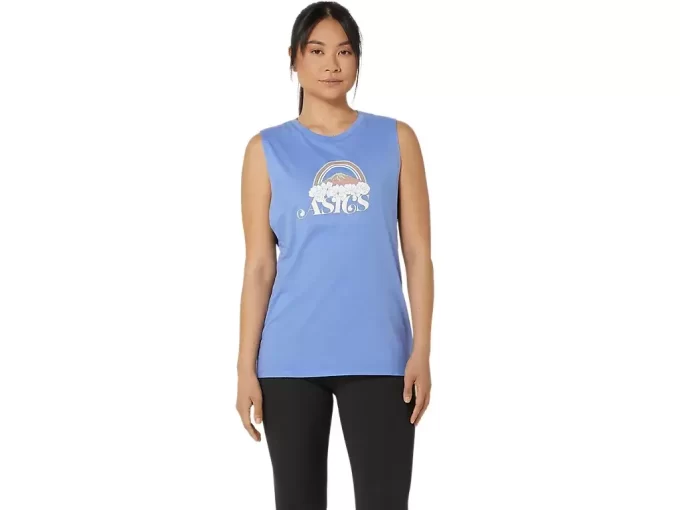 WOMEN’S ASICS YOUR ADVENTURE MUSCLE TEE