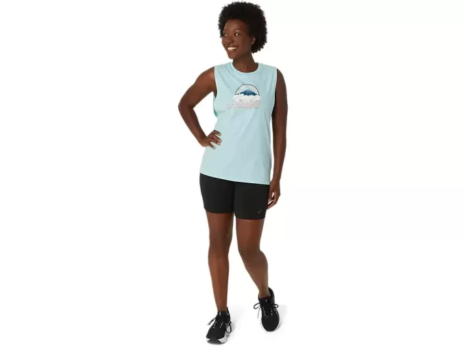 WOMEN’S ASICS YOUR ADVENTURE MUSCLE TEE