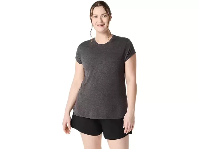 WOMEN’S HEATHER CREWNECK TOP WOMEN’S HEATHER CREWNECK TOP