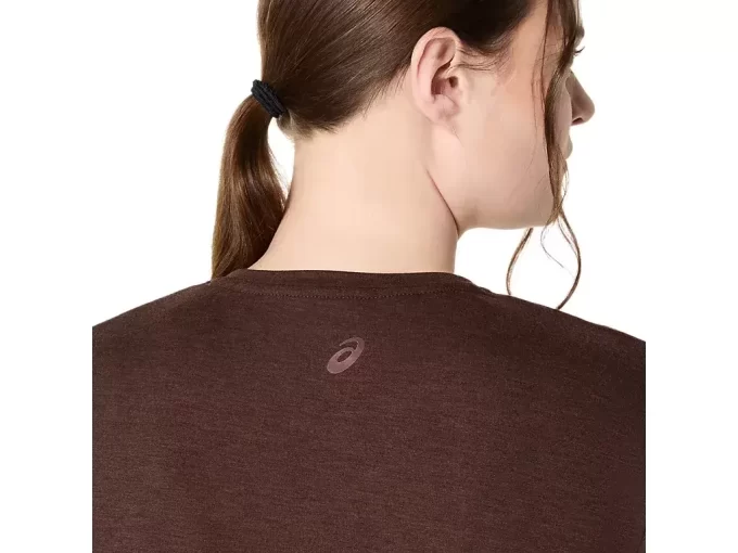 WOMEN’S HEATHER CREWNECK TOP