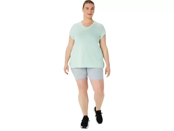 WOMEN’S HEATHER VNECK TOP