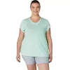 WOMEN’S HEATHER VNECK TOP