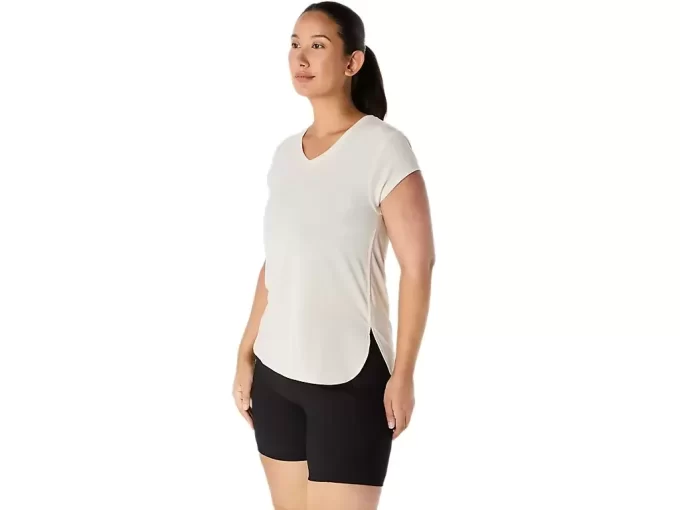 WOMEN’S HEATHER VNECK TOP