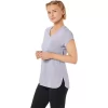WOMEN’S HEATHER VNECK TOP