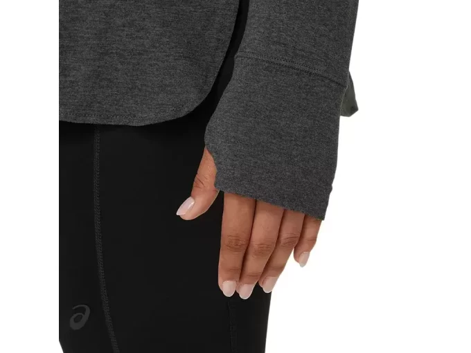 WOMEN’S LONG SLEEVE HEATHER TOP